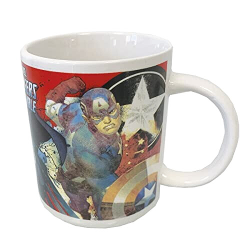 Mug Avengers rouge céramique