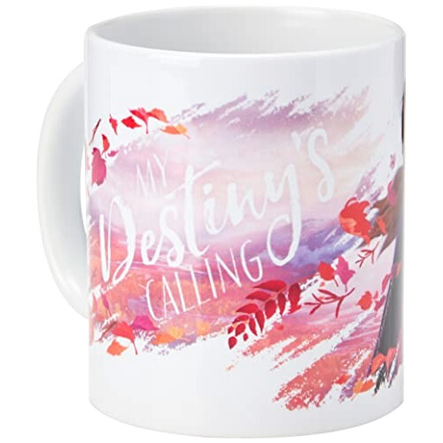 Mug La reine des neiges blanc céramique coffret 315 ml variant 0 