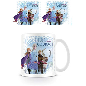 Mug La reine des neiges blanc céramique coffret 315 ml