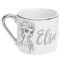Mug Elsa - La reine des neiges - blanc/argent céramique coffret cadeau 350 ml - miniature variant 1