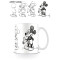 Mug Mickey multicolore 315 ml - miniature