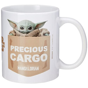 Mug Le Mandalorian - Star Wars - blanc céramique 315 ml