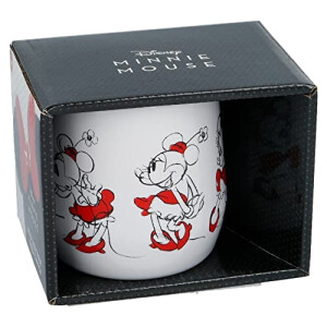 Mug Minnie noir coffret cadeau 360 ml