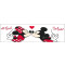 Mug Mickey - Minnie - multicolore céramique 325 ml - miniature variant 1