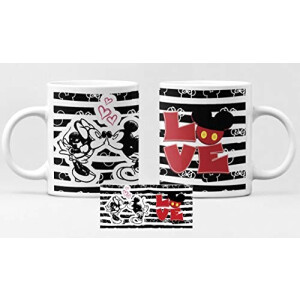 Mug Minnie blanc céramique 350 ml