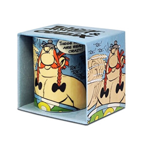 Mug Obélix - Astérix - multicolore porcelaine coffret cadeau logo 300 ml