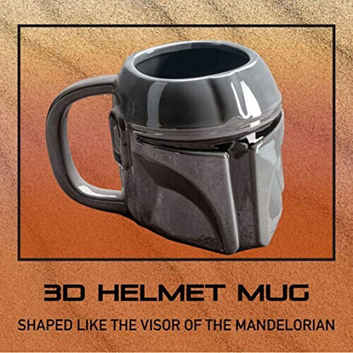 Mug Le Mandalorian - Star Wars - gris 3D 650 ml variant 0 