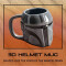 Mug Le Mandalorian - Star Wars - gris 3D 650 ml - miniature variant 1