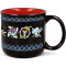 Mug Chapeau de paille - One Piece - noir céramique - miniature