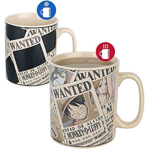 Mug Wanted - One Piece - multicolore céramique 460 ml variant 0 