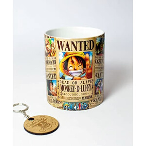 Mug Wanted - One Piece - céramique citation