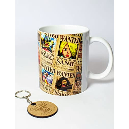 Mug Wanted - One Piece - céramique citation variant 1 