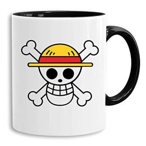 Mug Luffy, Zoro - One Piece - blanc logo 325 ml