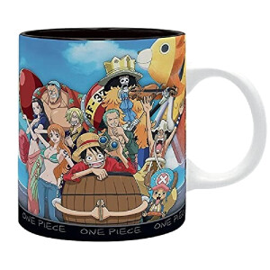 Mug Luffy, Chapeau de paille - One Piece - multicolore coffret cadeau logo 320 ml