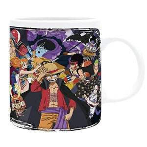 Mug Luffy, Chapeau de paille - One Piece - multicolore coffret cadeau logo 320 ml
