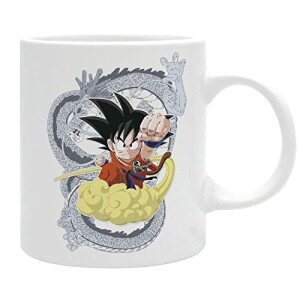 Mug Goku, Shenron - Dragon Ball - weiß céramique 320 ml