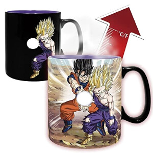 Mug Son Gohan, Cell - Dragon Ball - mehrfarbig céramique 460 ml