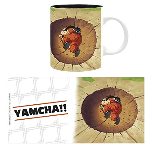 Mug Yamcha - Dragon Ball - noire céramique 320 ml variant 3 