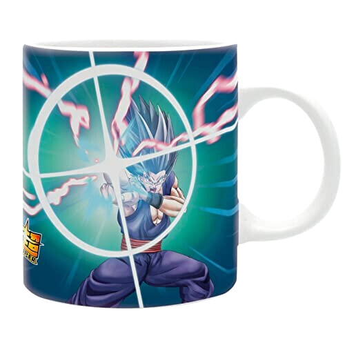 Mug Son Gohan, Cell - Dragon Ball - blanc céramique 320 ml