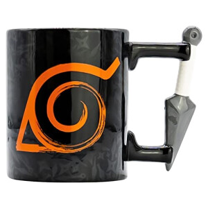 Mug Naruto noir 3D