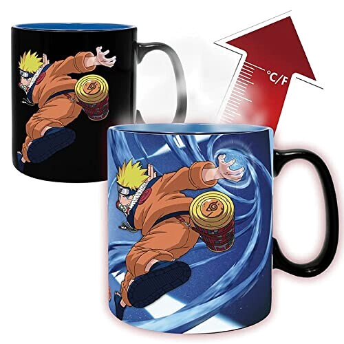 Mug Sasuke Uchiwa - Naruto - mehrfarbig céramique 460 ml