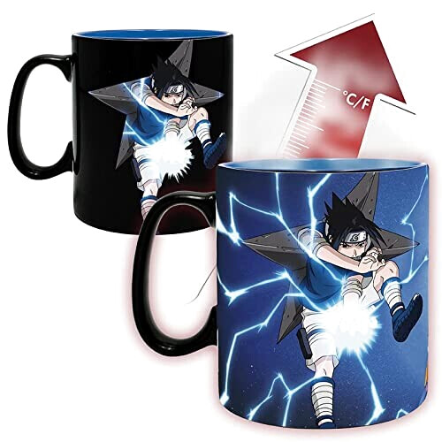 Mug Sasuke Uchiwa - Naruto - mehrfarbig céramique 460 ml variant 0 
