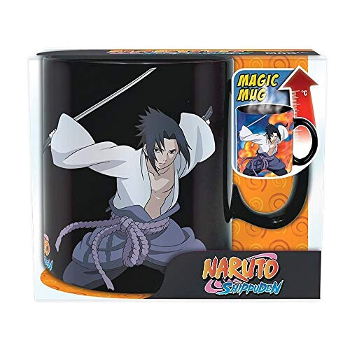 Mug Sasuke Uchiwa - Naruto - multicolore céramique coffret cadeau 460 ml