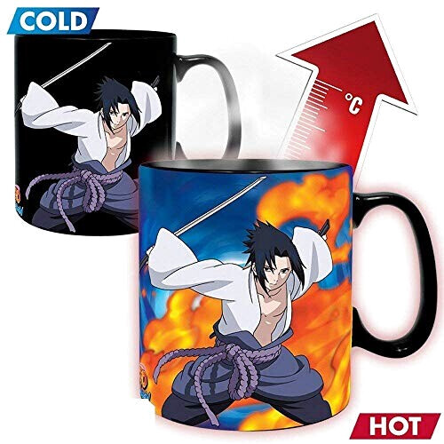 Mug Sasuke Uchiwa - Naruto - multicolore céramique coffret cadeau 460 ml variant 0 