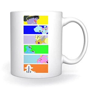 Mug JoJo's Bizarre Adventure blanc céramique 350 ml