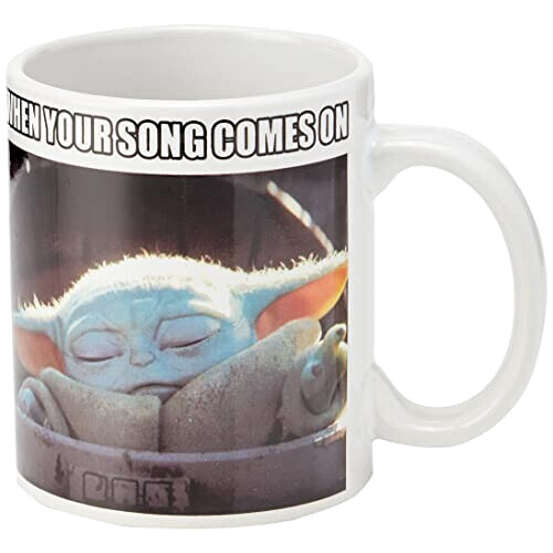 Mug Le Mandalorian - Star Wars - air céramique coffret 315 ml