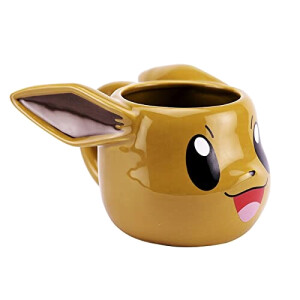 Mug Evoli - Pokémon - noir 3D 500 ml