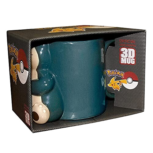Mug Ronflex - Pokémon - bleu céramique 3D 350 ml variant 1 