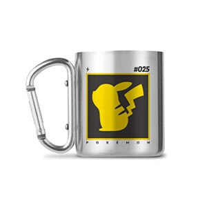 Mug Pikachu - Pokémon - argent 237 ml