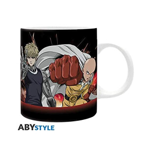 Mug Saitama, Genos - One-Punch Man - céramique logo 320 ml