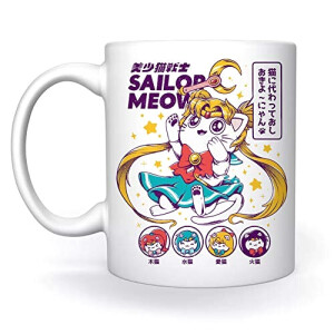Mug Sailor Moon blanc