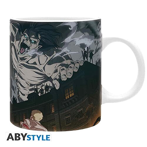 Mug L’Attaque des Titans air céramique 320 ml variant 0 