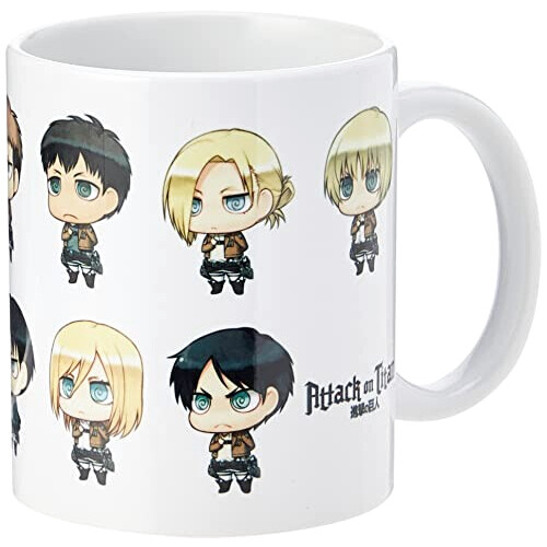 Mug L’Attaque des Titans multicolore