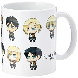 Mug L’Attaque des Titans multicolore