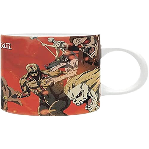 Mug L’Attaque des Titans multicolore 320 ml