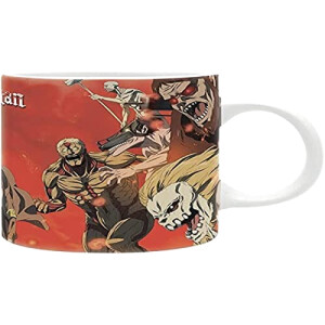 Mug L’Attaque des Titans multicolore 320 ml