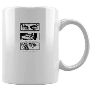Mug L’Attaque des Titans blanc céramique