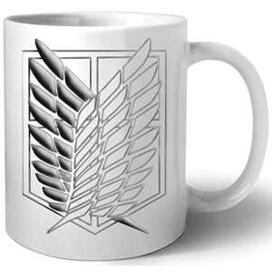 Mug Ailes de la liberté - L’Attaque des Titans - céramique