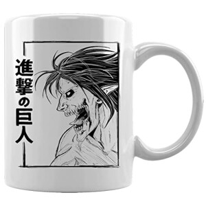 Mug L’Attaque des Titans blanc céramique