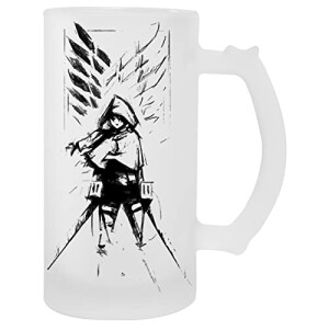 Mug Mikasa Ackerman - L’Attaque des Titans - blanc 400 ml