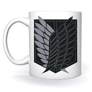 Mug L’Attaque des Titans blanc