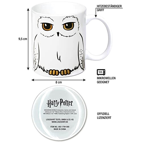 Mug Harry Potter porcelaine coffret cadeau logo 300 ml variant 2 