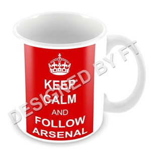 Mug Arsenal FC blanc céramique 325 ml