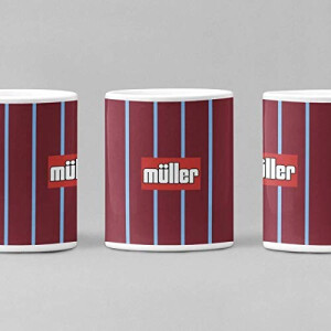 Mug Aston Villa blanc céramique 325 ml