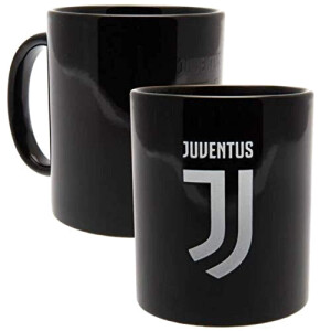 Mug FC Juventus noir céramique logo 325 ml