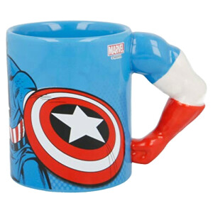 Mug Captain America - Avengers - multicolore céramique 3D 330 ml